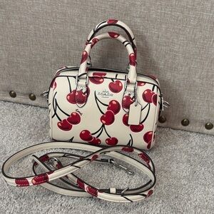 Coach Cherry 🍒 Mini Rowan